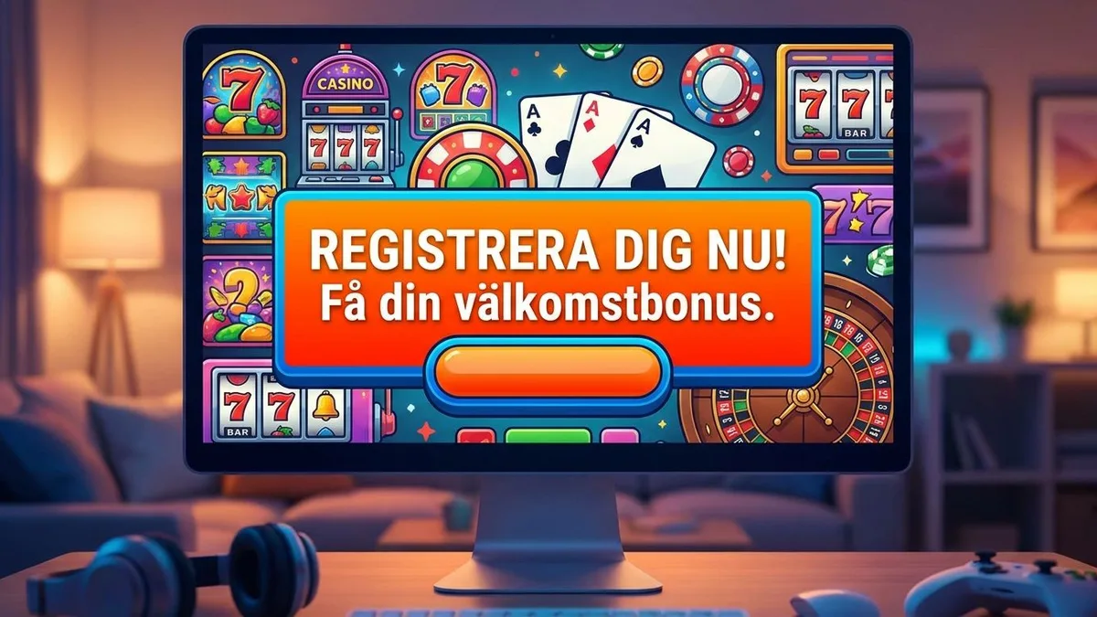 Registrera dig med bonus